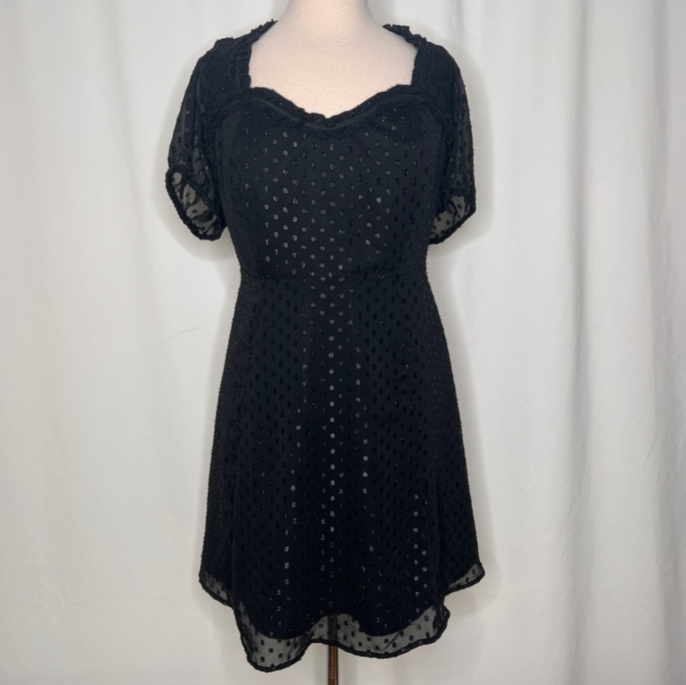 Forever 21 Black Polka Dot Dress